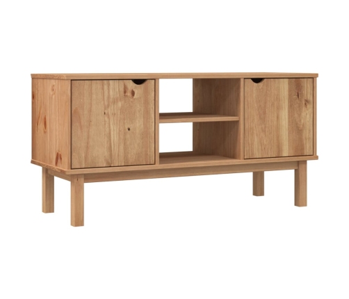 Mueble de TV OTTA madera maciza de pino 113,5x43x57 cm