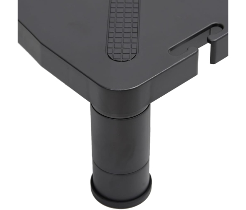 Soporte para monitor negro 33,5x34x10,5 cm