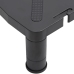 Soporte para monitor negro 33,5x34x10,5 cm