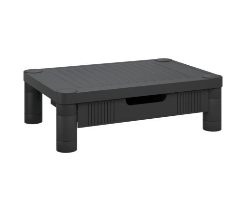 Soporte para monitor negro 43x30,5x13 cm