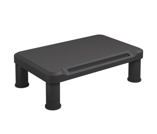 vidaXL Soporte para monitor negro 38x24x10,5 cm