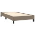 vidaXL Estructura de cama de tela gris taupe 80x200 cm