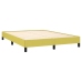 vidaXL Estructura de cama de tela verde 140x190 cm