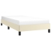 vidaXL Estructura de cama cuero sintético color crema 80x200 cm