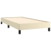 vidaXL Estructura de cama cuero sintético color crema 80x200 cm