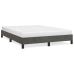 vidaXL Estructura de cama de terciopelo gris oscuro 140x190 cm