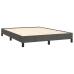 vidaXL Estructura de cama de terciopelo gris oscuro 140x190 cm