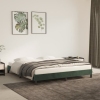 vidaXL Estructura de cama de terciopelo verde 180x200 cm