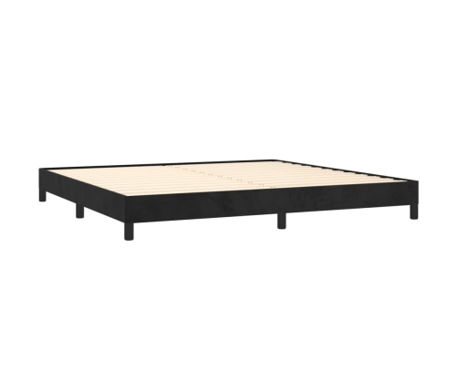 vidaXL Estructura de cama de terciopelo gris claro 200x200 cm