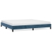 vidaXL Estructura de cama de terciopelo azul 200x200 cm