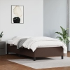 vidaXL Estructura de cama cuero sintético marrón 90x190 cm