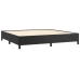 vidaXL Estructura de cama de cuero sintético negro 200x200 cm