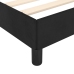 vidaXL Estructura de cama de terciopelo negro 80x200 cm