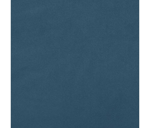 Estructura de cama sin colchón terciopelo azul oscuro 80x200 cm