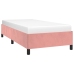 vidaXL Estructura de cama de terciopelo rosa 80x200 cm