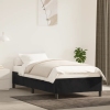 vidaXL Estructura de cama de terciopelo negro 90x190 cm