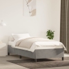 vidaXL Estructura de cama de terciopelo gris claro 90x200 cm