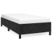 Estructura de cama sin colchón terciopelo negro 100x200 cm