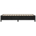 Estructura de cama sin colchón terciopelo negro 100x200 cm