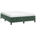 vidaXL Estructura de cama de terciopelo verde 140x190 cm