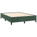 vidaXL Estructura de cama de terciopelo verde 140x190 cm