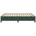 vidaXL Estructura de cama de terciopelo verde 140x190 cm