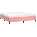 vidaXL Estructura de cama de terciopelo rosa 160x200 cm