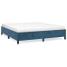 vidaXL Estructura de cama de terciopelo azul 180x200 cm