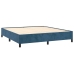 vidaXL Estructura de cama de terciopelo azul 180x200 cm