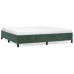 vidaXL Estructura de cama de terciopelo verde 200x200 cm