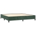 vidaXL Estructura de cama de terciopelo verde 200x200 cm