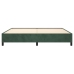 vidaXL Estructura de cama de terciopelo verde 200x200 cm