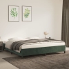 vidaXL Estructura de cama de terciopelo verde 200x200 cm