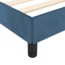 vidaXL Estructura cama con cabecero terciopelo azul oscuro 80x200 cm