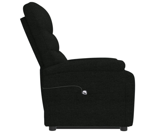 Sillón elevable tela negro