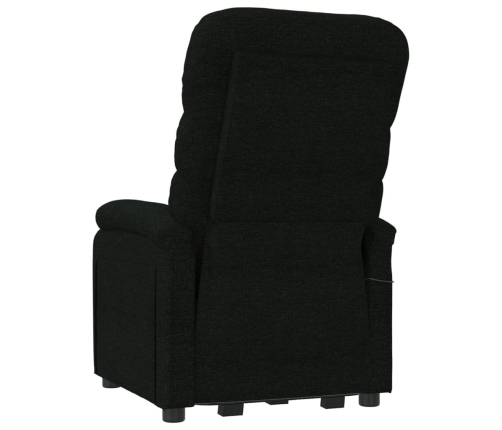 Sillón elevable tela negro