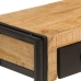 Mesa consola madera maciza de mango 110x30x76 cm