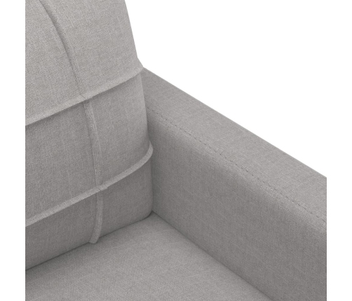 Sillón de tela gris claro 60 cm