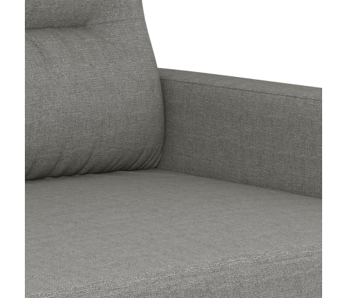 vidaXL Sillón de tela gris oscuro 60 cm