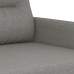 vidaXL Sillón de tela gris oscuro 60 cm