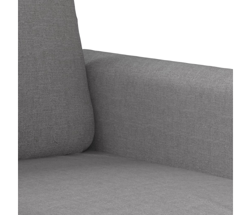 Sillón de tela gris claro 60 cm