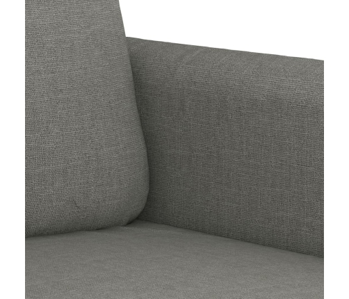 Sillón de tela gris oscuro 60 cm