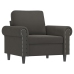 vidaXL Sillón de terciopelo gris oscuro 60 cm