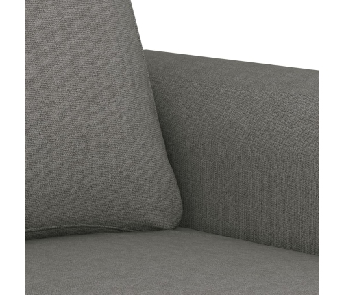 Sillón de tela gris oscuro 60 cm