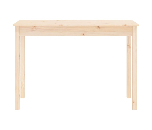 Mesa consola madera maciza de pino 110x40x75 cm