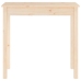 Mesa consola madera maciza de pino 80x40x75 cm