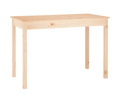 Mesa de comedor madera maciza de pino 110x55x75 cm