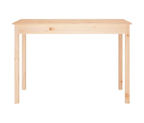 Mesa de comedor madera maciza de pino 110x55x75 cm