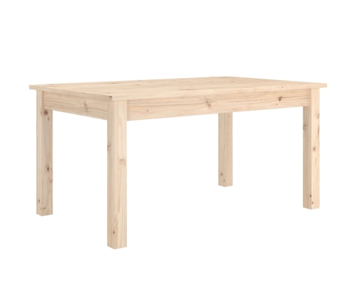 Mesa de centro de madera maciza de pino 80x50x40 cm