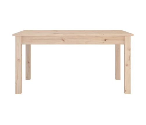 Mesa de centro de madera maciza de pino 80x50x40 cm